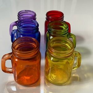 ⭐️HOST PICK⭐️ 🥃6 mason jar shot glasses🍹